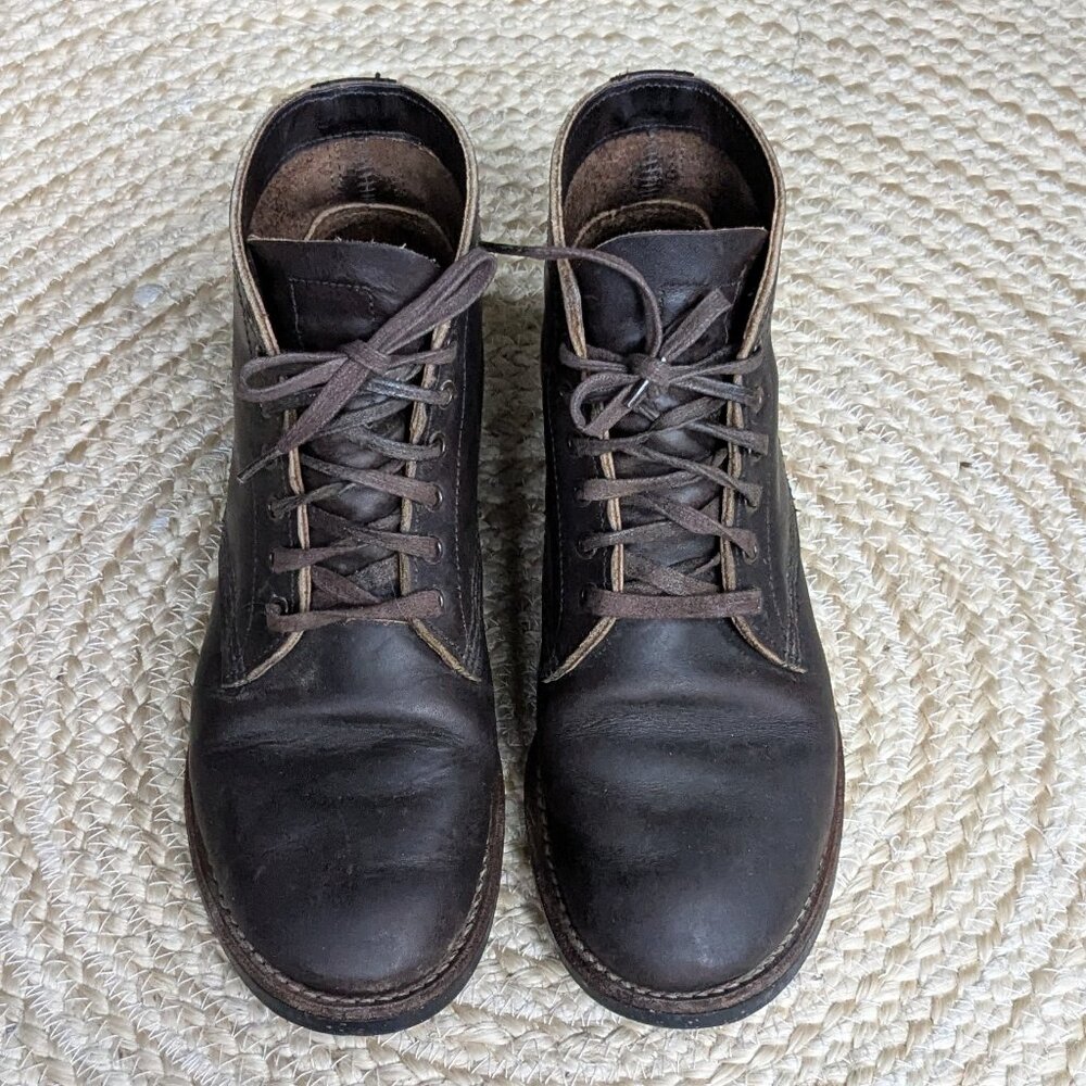 Red Wing Merchant 8061 Ebony Harness Lace Up Low Top Boots Unisex Men's 7
